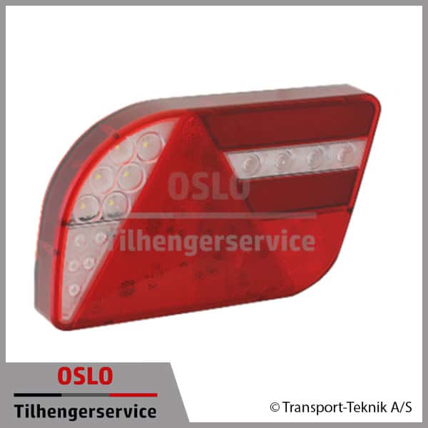 Baklykt TM 3 LED 12/24V – Høyre