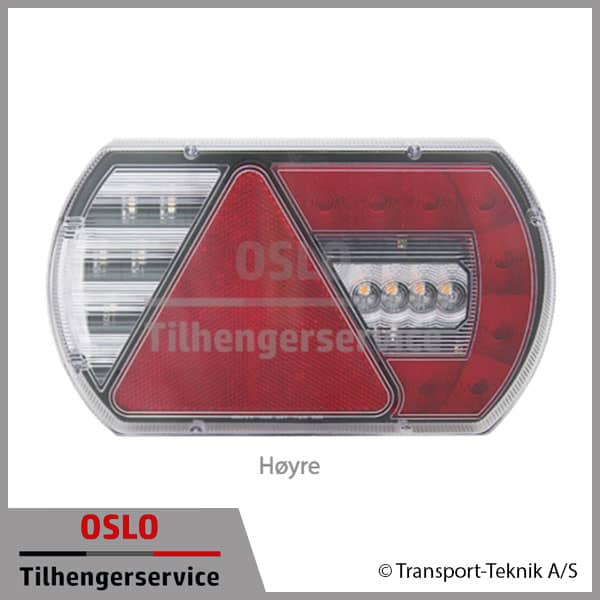 Baklykt LED 12V – Høyre