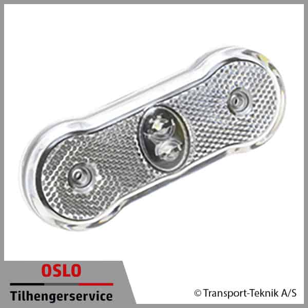 Markeringslys LED - 12/24V – Hvit, 500 mm