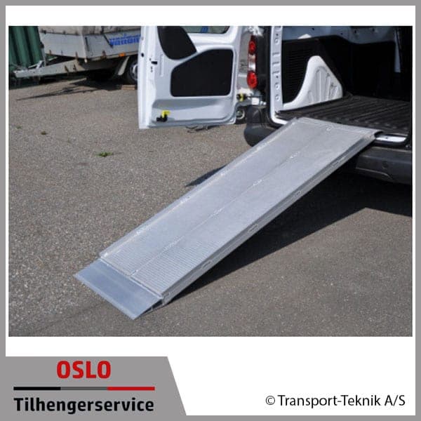 Van Ramp - oppkjøringsramper aluminium – 2000 x 700 x 75 mm