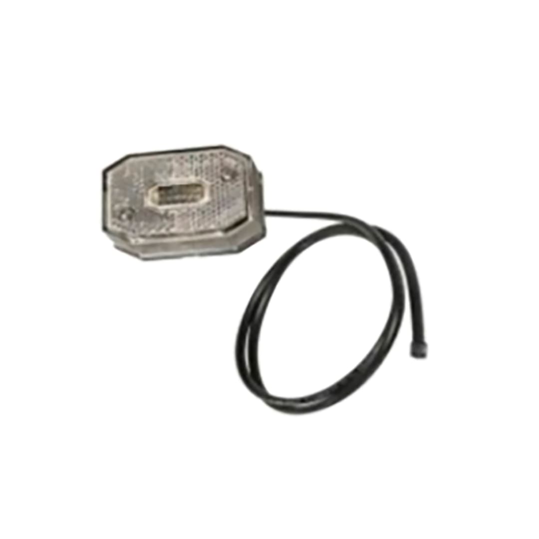 Posisjonslys glødepære 12V type 6509 (65×30×28 mm) – Hvit
