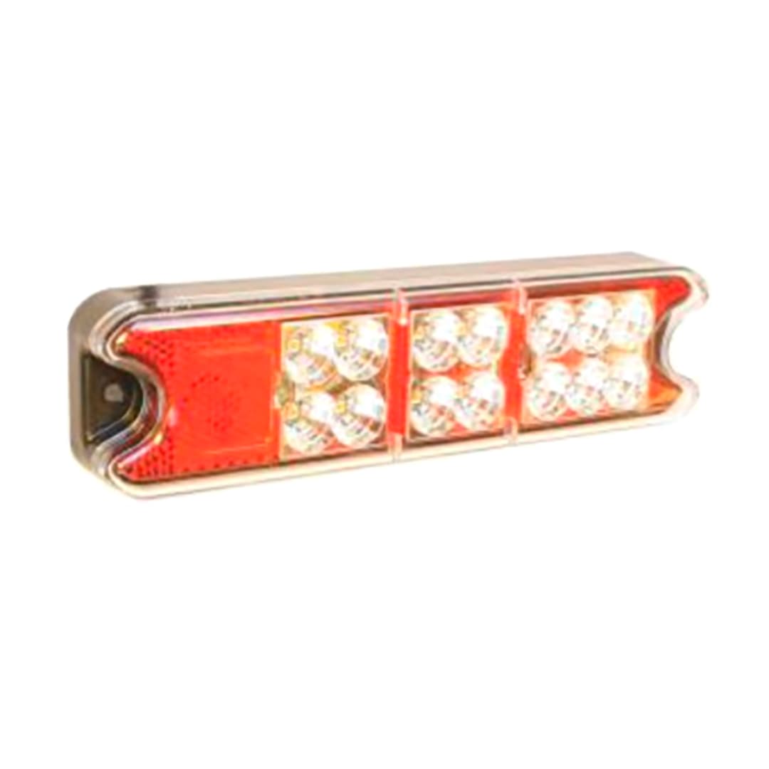 Baklykt LED 8 røde/6 gule SMD