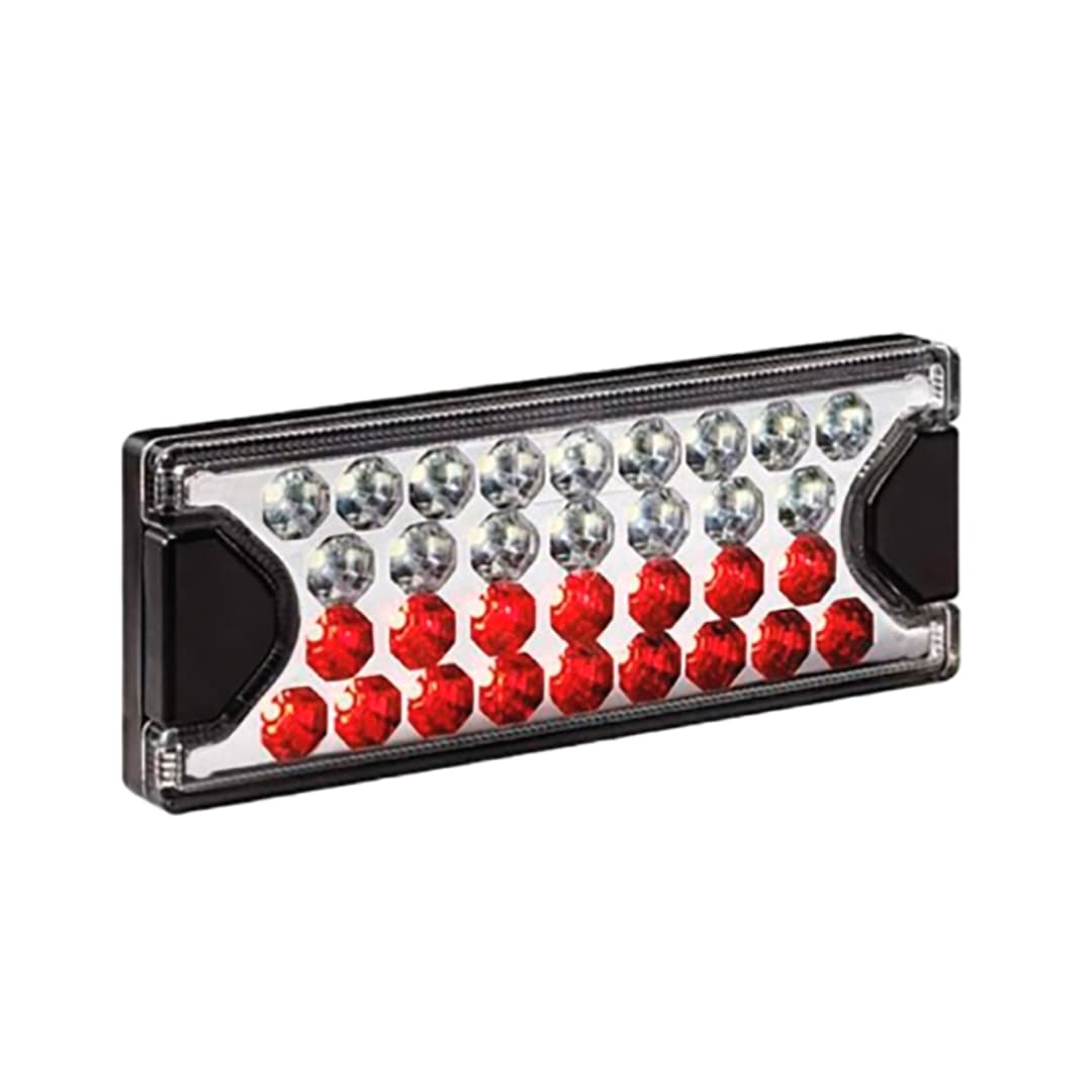 Bak- og tåkelys LED 12/24V (påbygning)