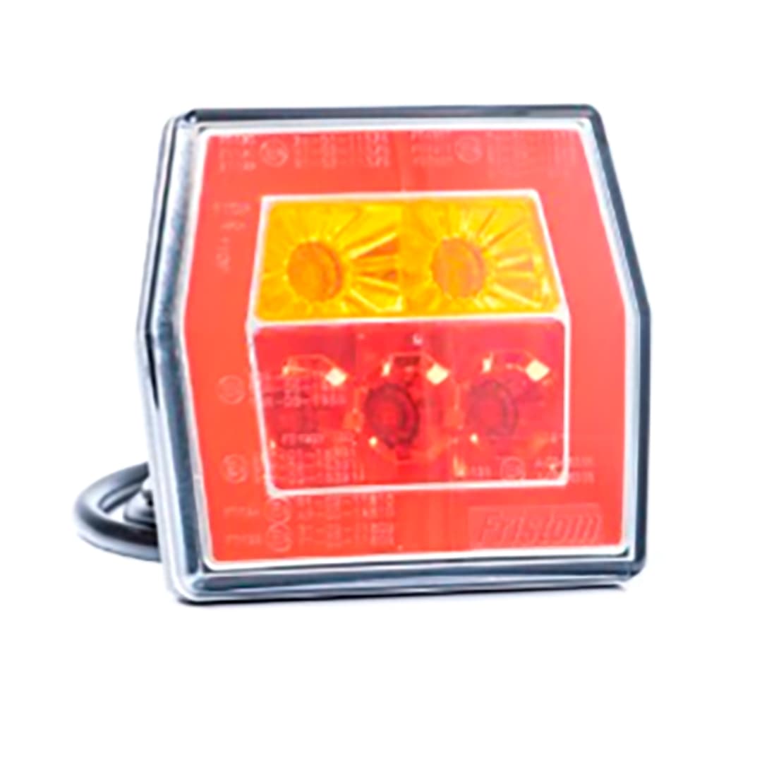 Baklykt LED 12/24V FT-122 1m kabel